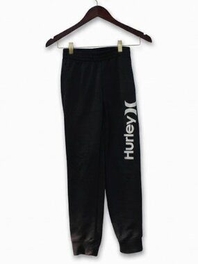 Hurley Boys Nike Dri-FIT Fleece Jogger Sweatpants - Size Medium